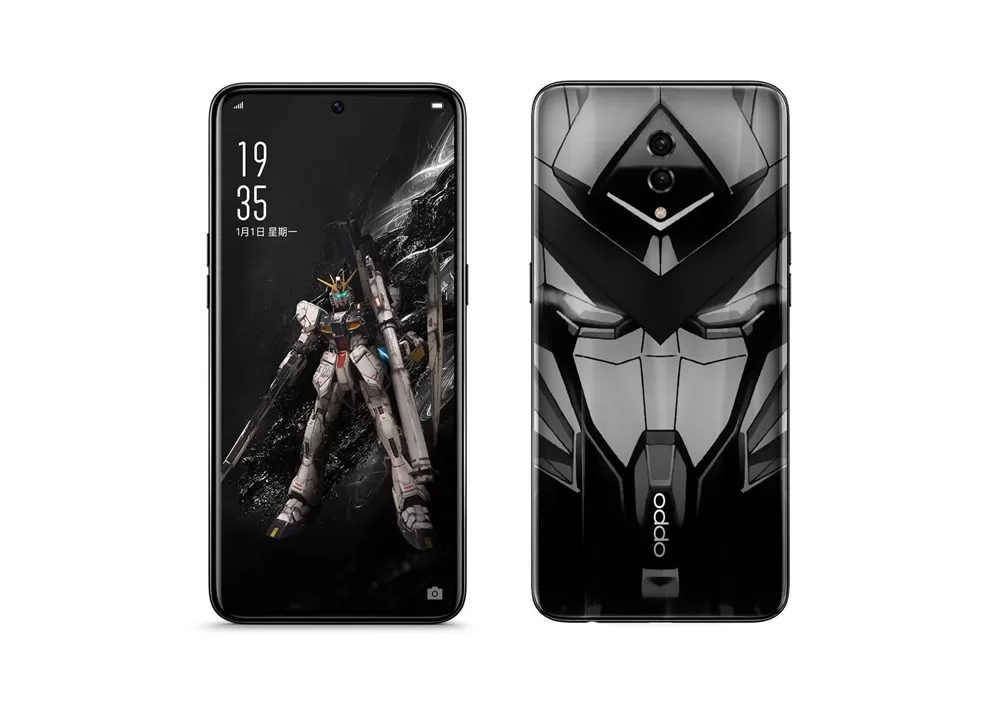 oppo gundam leak | OPPO Reno Ace | OPPO อาจเปิดตัวสมาร์ทโฟน Reno Ace GUNDAM Edition ในวันที่ 10 ตุลาคม