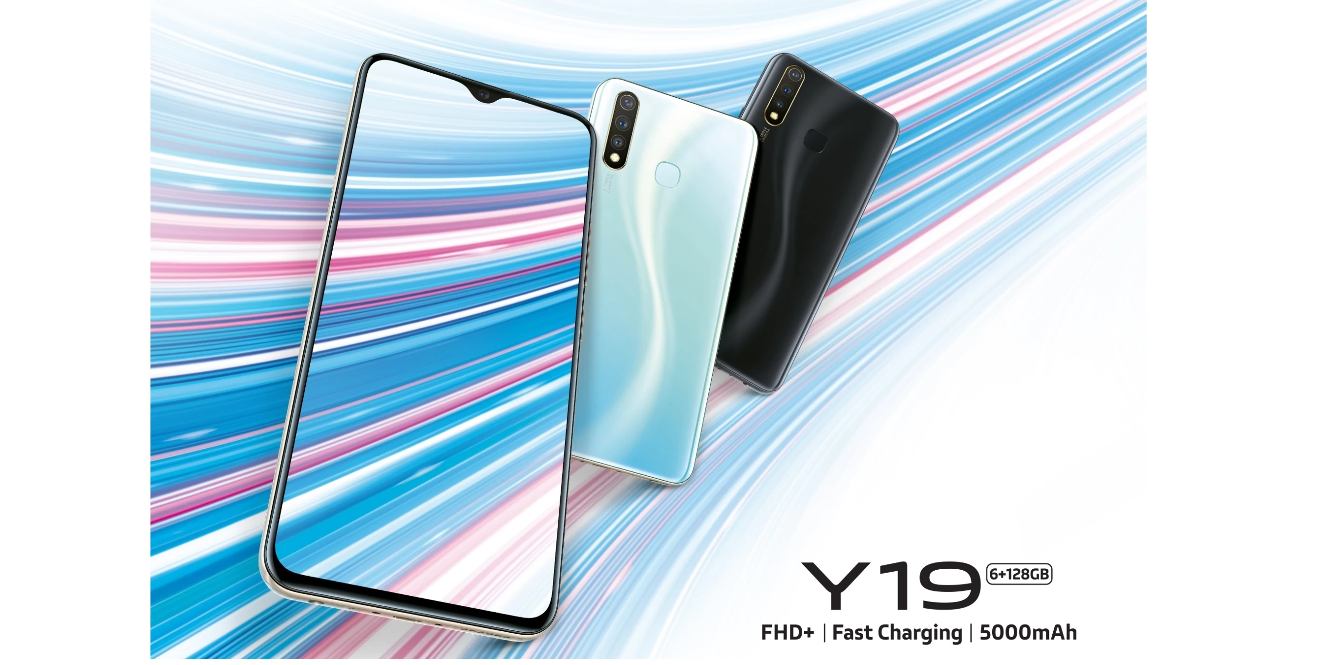 20191101 191101 0001 1 | Vivo | จองก่อนได้ก่อน น้องเล็กตัวใหม่ Vivo Y19 แบตอึด จอใหญ่ กล้องสามเลนส์ จองเพียง 500 บาท