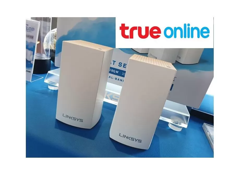 75557387 601024640436384 5018580534171795456 n | True Online | เร็วทะลุฝาบ้าน True Online จัดโปรลด 50% ตัว Linksys Velop Mesh WiFi พร้อมอัพเน็ต 1000/500 ใช้ฟรี 1 ปีเต็ม!