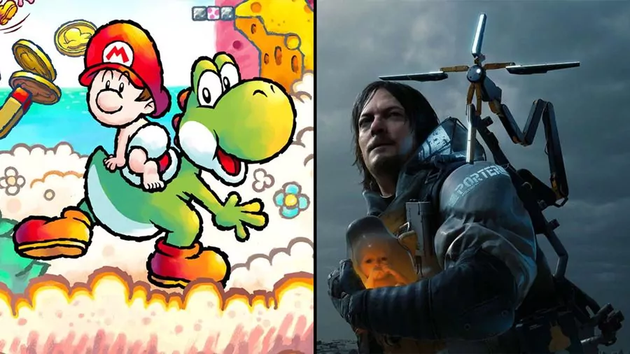 Death Stranding Super Mario Yoshi a | Death Stranding | จะเกิดอะไรขึ้นเมื่อเกมของมาริโอ(โยชิ) กลายเป็นเกม Death Stranding
