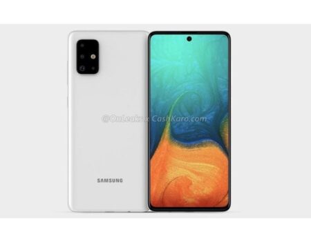 ชมภาพใหม่ Samsung Galaxy A71 มาพร้อมกล้องในกรอบสี่เหลี่ยม และหน้าจอมีรู