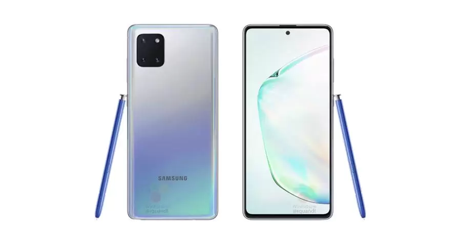 Note 10 lite | Samsung Galaxy Note 10 | หลุดภาพงานออกแบบ Samsung Galaxy Note 10 Lite ที่มาพร้อมจอแบบไม่โค้ง