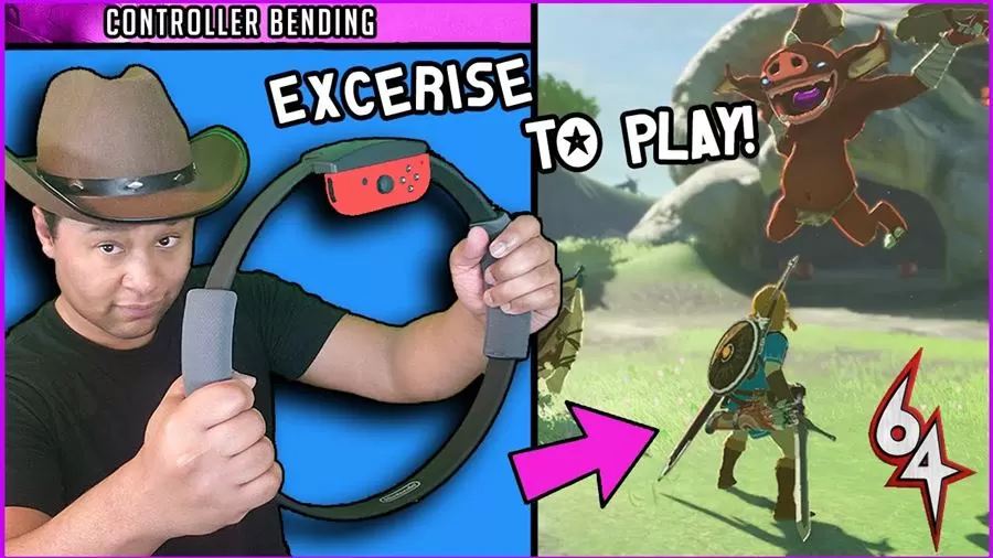 Breath of the Wild with a Ring Fit Adventure | Ring Fit Adventure | ฟิตแน่ๆ หนุ่มหัวใสเล่นเกม Zelda ด้วย Ring Fit Adventure