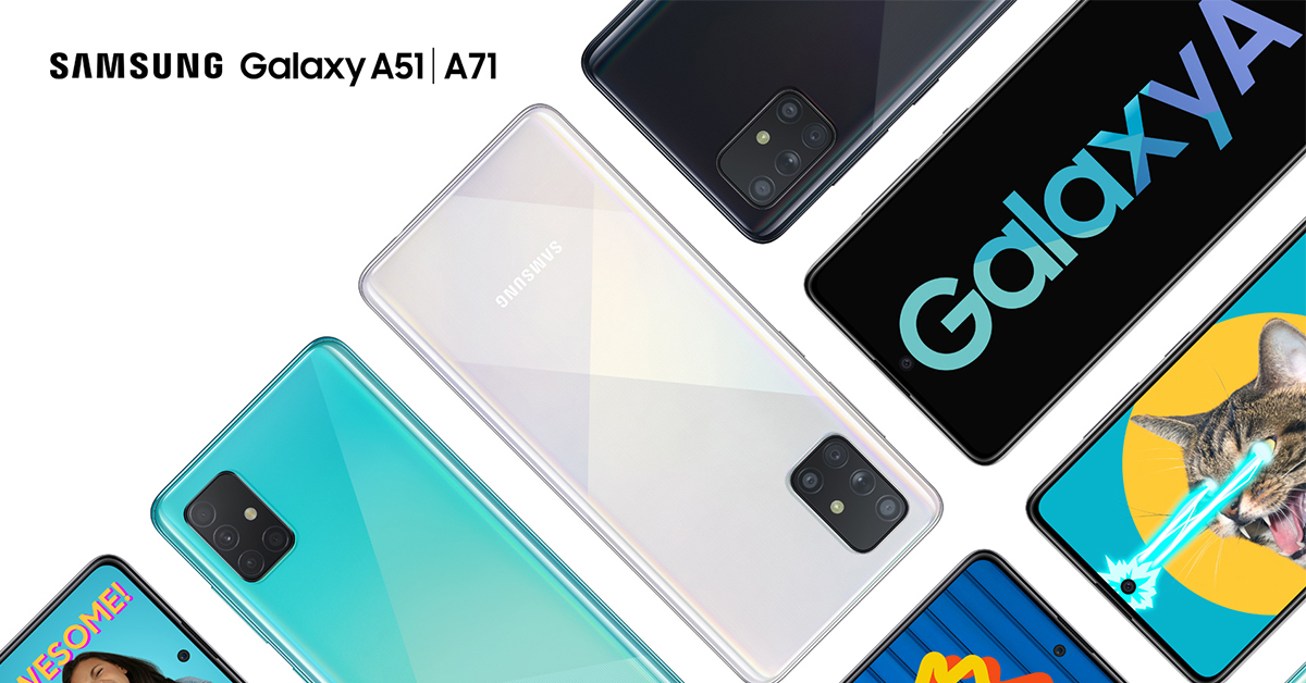 Galaxy A51 A71 cover | Galaxy A71 | Samsung Galaxy A51 และ Galaxy A71 เตรียมเปิดตัวจำหน่ายไทยอาทิตย์หน้า มาเช็คสเปครุ่นกัน