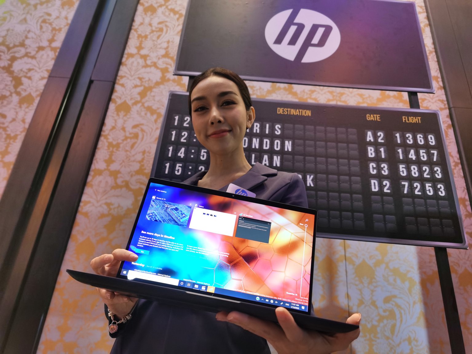 HP เปิดตัวโน๊ตบุ๊คและเครื่องพิมพ์เครื่องแรกของโลกที่บางชิ้นส่วนประกอบจากวัสดุพลาสติกในทะเล