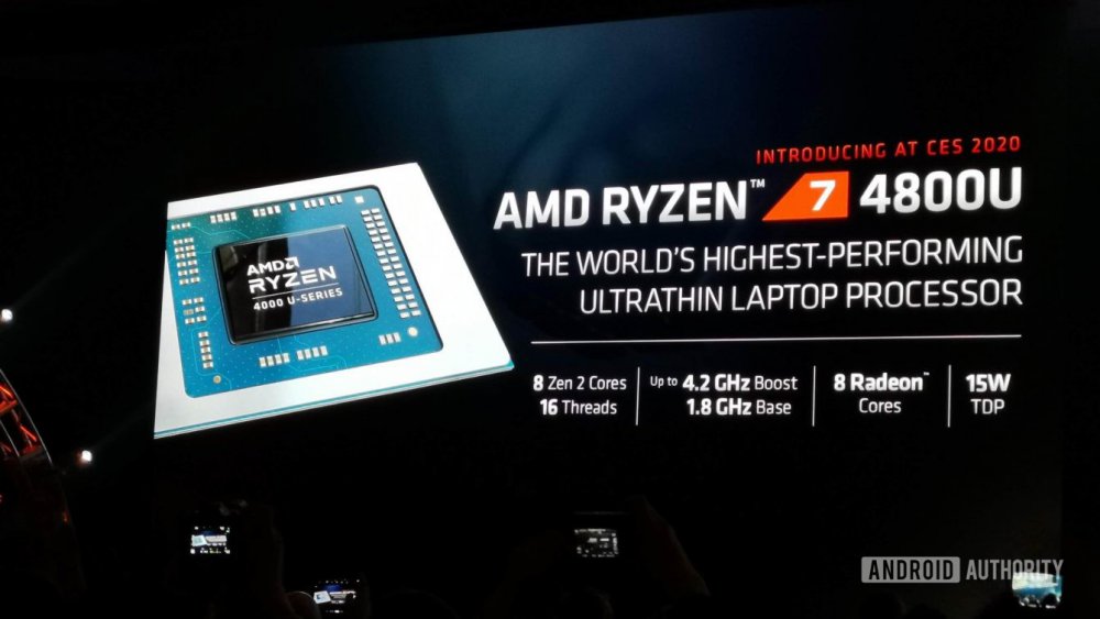 AMD เปิดตัวโปรเซสเซอร์แล็ปท็อปขนาด 7nm ตัวแรกของโลก นาม “Ryzen 7 4800U”