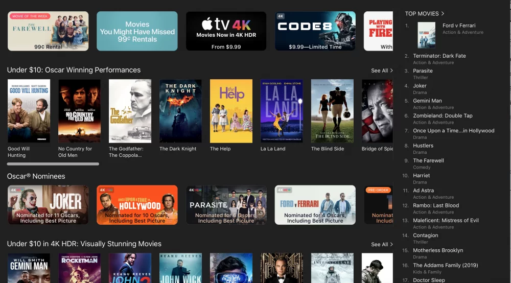 screen shot 2020 01 28 at 8.11.35 pm e1580271143351 | Contagion | Contagion ที่เคยออกฉายเมื่อปี 2011 กลายเป็นหนังยอดนิยมของ iTunes หลังจากการระบาดของไวรัสโคโรน่า