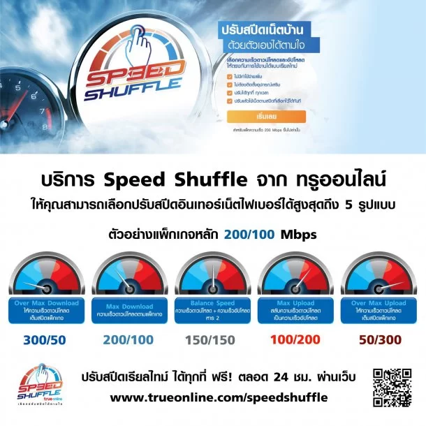 111 | Speed Shuffle | บริการใหม่เน็ตทรู 