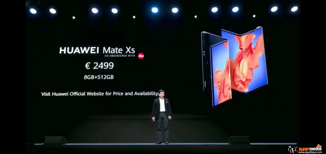 HUAWEI Launch 00032 | HUAWEI Mate Xs | สรุปงาน HUAWEI เมื่อวานนี้ เปิดตัวอะไรบ้าง? สมาร์ทโฟน HUAWEI Mate Xs, แท็บเล็ต MatePad Pro 5G, โน๊ตบุ๊ค MateBook และอุปกรณ์ 5G ครบเซ็ต