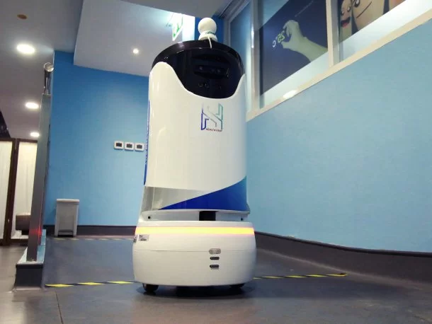 IMG 3851 | healthy bot | เฮลท์ตี้บอท หุ่นยนต์ขนส่งในโรงพยาบาล ช่วยลดความเสี่ยงต่อการติดเชื้อ