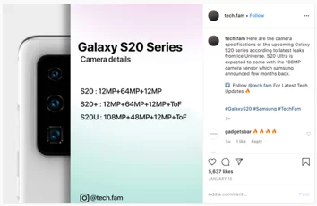 Picture5 | 100x | สรุปความสามารถกล้อง Galaxy S20 ก่อนเปิดตัว Super Camera กล้องที่ดีที่สุดเท่าที่เคยมีมาของสมาร์ทโฟน!