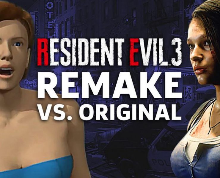 Resident Evil 3 Remake Vs Original Gameplay Comparison | Resident Evil 3 remake | เทียบกันชัดๆเกม Resident Evil 3 Remake กับต้นฉบับบน PS1 (อัพเกรดล่าสุด)