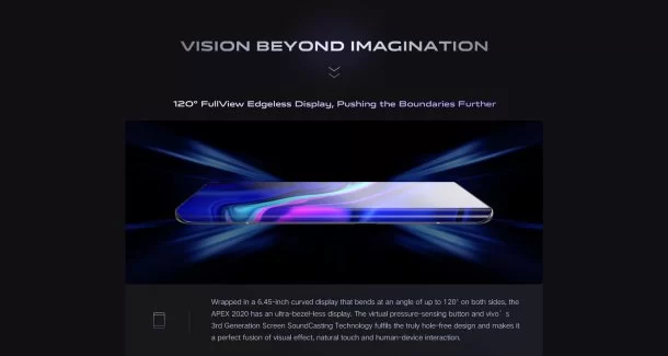act apex page img2 pc | apex 2020 | 7 ฟีเจอร์เด็ดเหนือจินตนาการ ของ APEX 2020 สมาร์ทโฟนเทคโนโลยีใหม่ที่ล้ำกว่าใครจาก Vivo