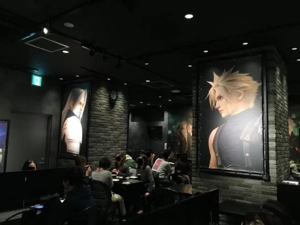 ff 4 | Akihabara | มาจ้า!! คาเฟ่ธีม Final Fantasy VII Remake ที่ Square Enix Cafe