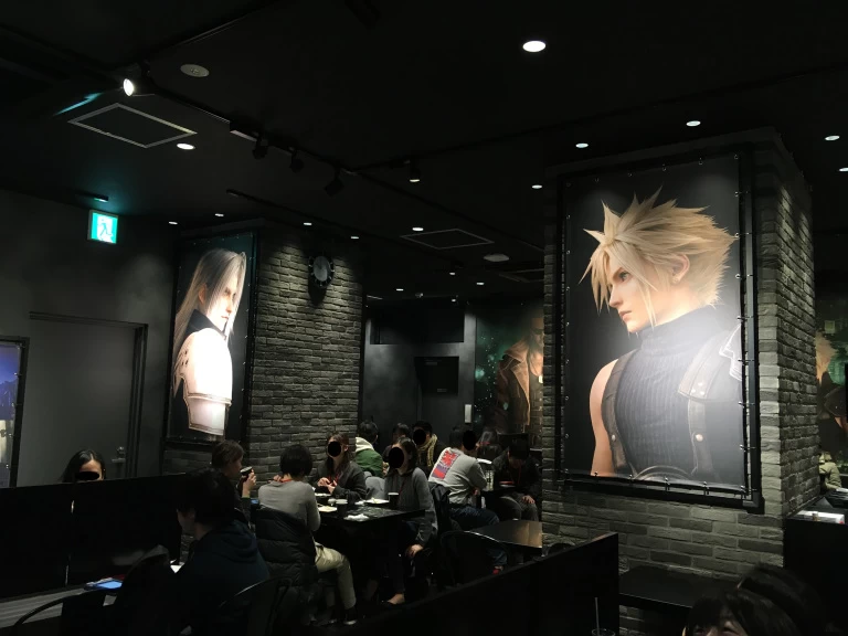 ff 4 | Akihabara | มาจ้า!! คาเฟ่ธีม Final Fantasy VII Remake ที่ Square Enix Cafe