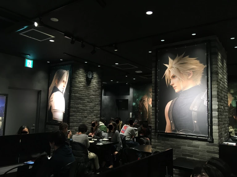 มาจ้า!! คาเฟ่ธีม Final Fantasy VII Remake ที่ Square Enix Cafe 1 ff 4 | Akihabara | มาจ้า!! คาเฟ่ธีม Final Fantasy VII Remake ที่ Square Enix Cafe
