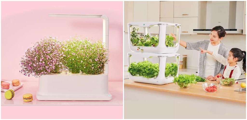 page 1 | Xiaomi | ถาดปลูกอัจริยะ Xiaomi Tiny Green mini-farm for plants ปลูกพืชได้100 กว่าชนิด เพียงคลิกเดียวที่เหลือดูแลให้