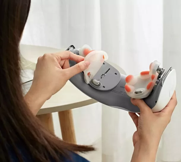 คำอธิบายประกอบ 2020 02 21 181503 | Lefan Gesture | Xiaomi เปิดตัว สปาตาไร้สาย นวดอุ่นแก้ตาล้าวิงเวียนศีรษะ ชาร์จ 1 ครั้งใช้ได้สิบวัน ราคา 2,450.-
