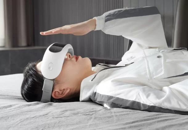 คำอธิบายประกอบ 2020 02 21 201403 | Lefan Gesture | Xiaomi เปิดตัว สปาตาไร้สาย นวดอุ่นแก้ตาล้าวิงเวียนศีรษะ ชาร์จ 1 ครั้งใช้ได้สิบวัน ราคา 2,450.-