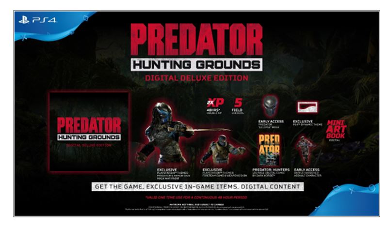 Predator h | Predator Hunting Grounds | Sony เชิญร่วมทดลองเล่นเกม Predator Hunting Grounds Free Trial Weekend ฟรี