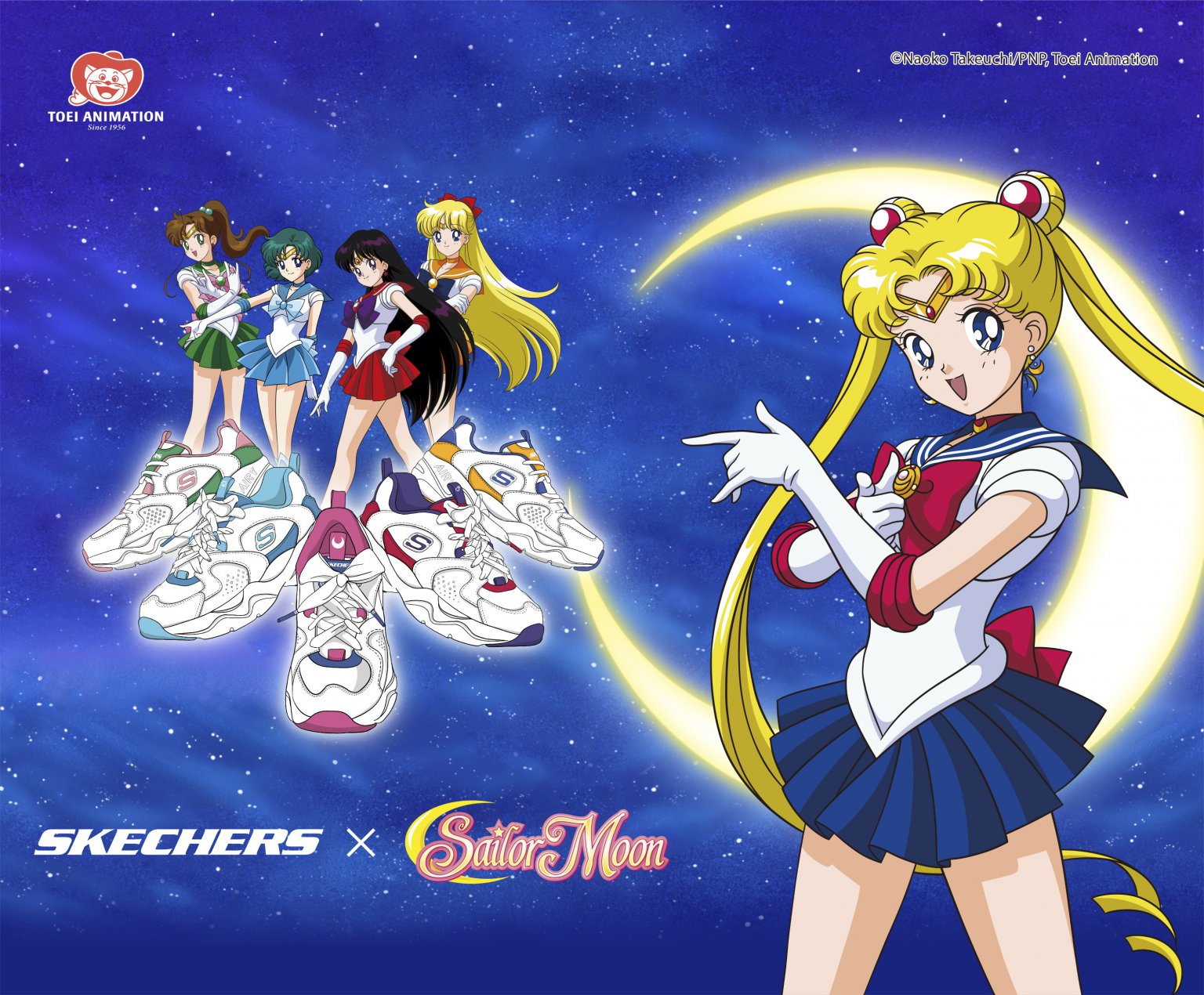 รวมความน่ารักสุดคิ้วท์ ของ SKECHERS X SAILOR MOON  ที่เหล่าสาวกเซเลอร์มูนต้องมี