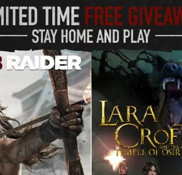 free games stay home siliconera | PC | Square Enix ประกาศแจกเกม Tomb Raider ฟรี ให้ไปเล่นระหว่างกักตัวป้องกัน COVID-19 บน PC