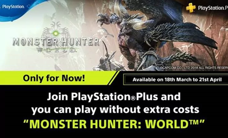 image003 1 | Monster Hunter World | รีบด่วน โซนี่แจกเกม Monster Hunter World ฟรี! สำหรับสมาชิก PlayStation Plus