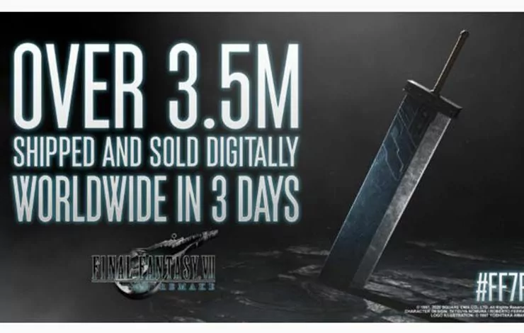 FF7 3M PS4 | Final Fantasy 7 remake | เกม Final Fantasy 7 Remake PS4 ขายรวมส่งได้มากกว่า 3.5 ล้านในสามวัน