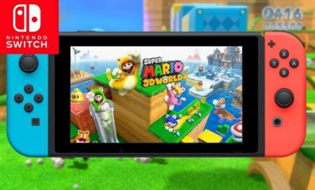 หลุดรายชื่อเกม Super Mario 3D World บน Nintendo Switch
