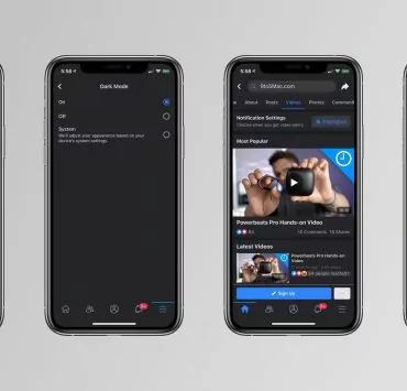 facebook dark mode 9to5mac | Dark mode | เผยหน้าตา Facebook แบบ Dark mode สำหรับ iOS!