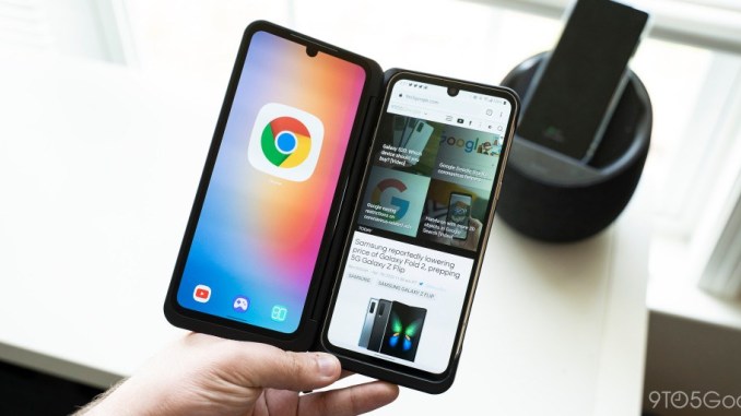 google chrome for android may soon support multiple displays with separate tabs | Android | Google เตรียมพัฒนา Chrome ที่รองรับการใช้งานสองหน้าจอแบบใช้แยกกันได้