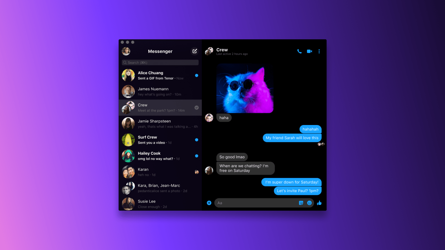 Facebook Messenger เปิดให้ดาวน์โหลดแบบเดสก์ท็อปทั้ง Mac และ Windows