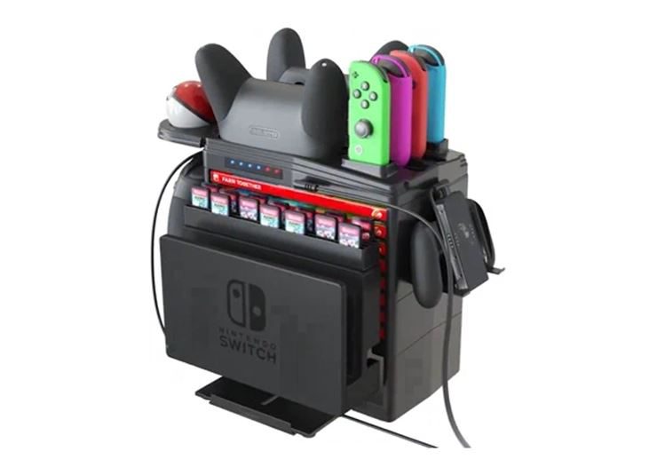 nintendo switch dock a | Nintendo Switch Dock | สุดยอด พบอุปกรณ์เสริม Dock Nintendo Switch ที่ชาร์จจอยเกม และเก็บแผ่นเกมได้
