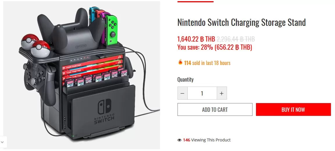 nintendo switch dock aaa | Nintendo Switch | สุดยอด พบอุปกรณ์เสริม Dock Nintendo Switch ที่ชาร์จจอยเกม และเก็บแผ่นเกมได้