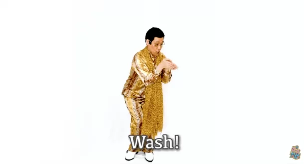 ppap 2020 pikotaro coronavirus covid19 japan pen pineapple apple pen japanese singer youtube video hand wash 10 | coronavirus | Pen-Pineapple-Apple-Pen เวอร์ชั่นใหม่ PPAP2020 รณรงค์ล้างมือปลอดเชื้อ Covid-19