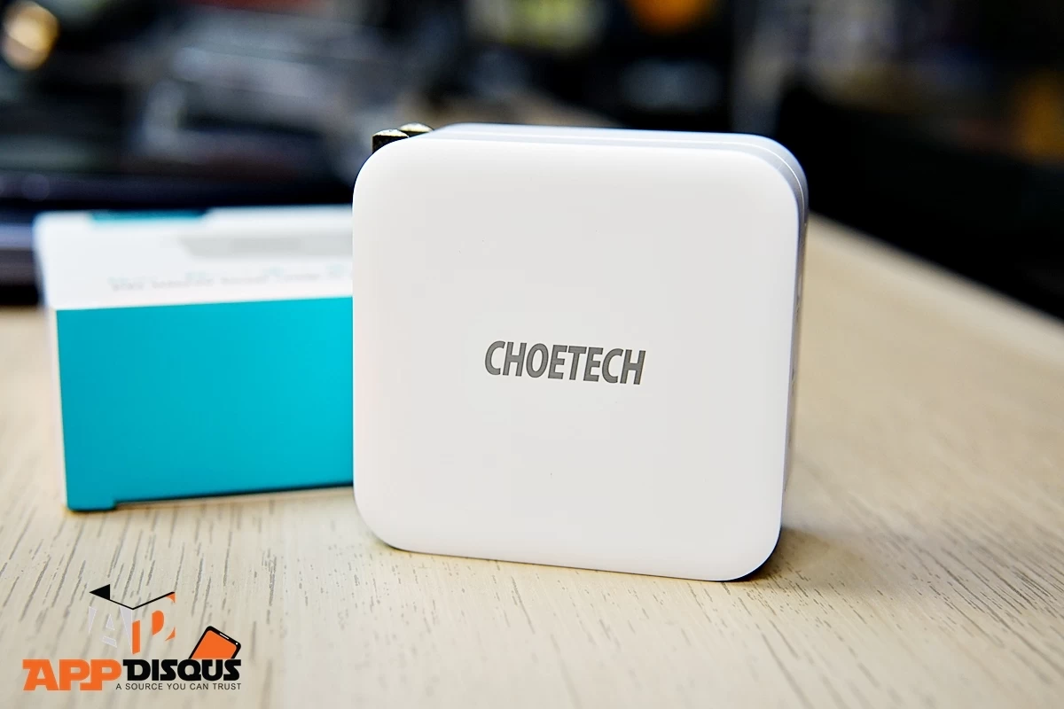 ที่ชาร์จไฟระดับท็อป ไฟโหดแต่จิ๋วแจ๋ว CHOETECH 100W USB-C มาพร้อม PD สองพอร์ต ชาร์จโน๊ตบุ๊คสองเครื่องพร้อมกันก็ยังไหว 1 Choetech 100W USB Type CDSC04549 | 100W USB-C | ที่ชาร์จไฟระดับท็อป ไฟโหดแต่จิ๋วแจ๋ว CHOETECH 100W USB-C มาพร้อม PD สองพอร์ต ชาร์จโน๊ตบุ๊คสองเครื่องพร้อมกันก็ยังไหว