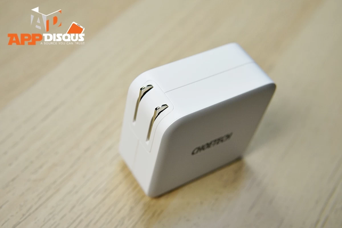 Choetech 100W USB Type CDSC04556 | 100W USB-C | ที่ชาร์จไฟระดับท็อป ไฟโหดแต่จิ๋วแจ๋ว CHOETECH 100W USB-C มาพร้อม PD สองพอร์ต ชาร์จโน๊ตบุ๊คสองเครื่องพร้อมกันก็ยังไหว