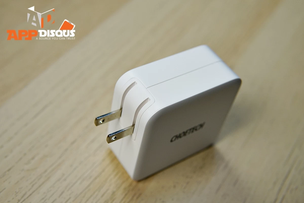 Choetech 100W USB Type CDSC04557 | 100W USB-C | ที่ชาร์จไฟระดับท็อป ไฟโหดแต่จิ๋วแจ๋ว CHOETECH 100W USB-C มาพร้อม PD สองพอร์ต ชาร์จโน๊ตบุ๊คสองเครื่องพร้อมกันก็ยังไหว