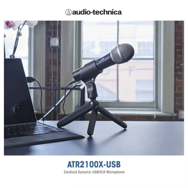 Pic ATR2100X | ATR2100X-USB | อาร์ทีบี เปิดตัวไมค์โครโฟนแบรนด์ ออดิโอ-เทคนิก้า 2 รุ่นใหม่ ตอบโจทย์การใช้งานระดับมืออาชีพ