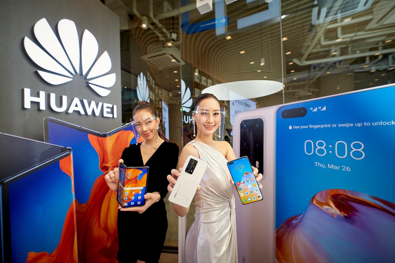 Huawei ประเทศไทยเปิดตัว Huawei P40 Pro+ และสมาร์ตโฟนพับหน้าจอได้ Huawei Mate Xs