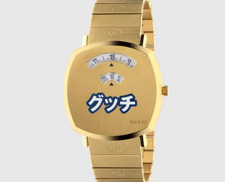 gucci grip1 | Gucci | Gucci เปิดตัวนาฬิกา Grip เอกสิทธิ์เฉพาะญี่ปุ่นด้วยอักษร 