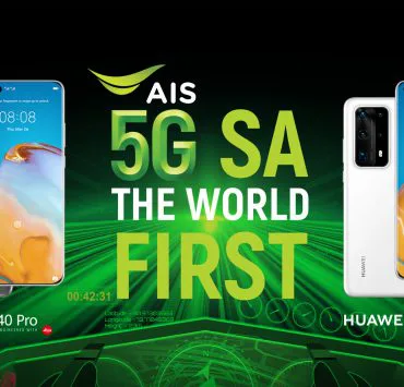 200706 PIC01 AIS 5G SA บน Huawei P40 Pro และ P40 Pro | AIS | AIS ปักหมุด “ไทย” ผู้นำนวัตกรรมเครือข่าย 5G SA ผนึก HUAWEI ให้คนไทยสัมผัสสมาร์ทโฟน 5G SA ครั้งแรกในโลก กับ HUAWEI P40 Pro