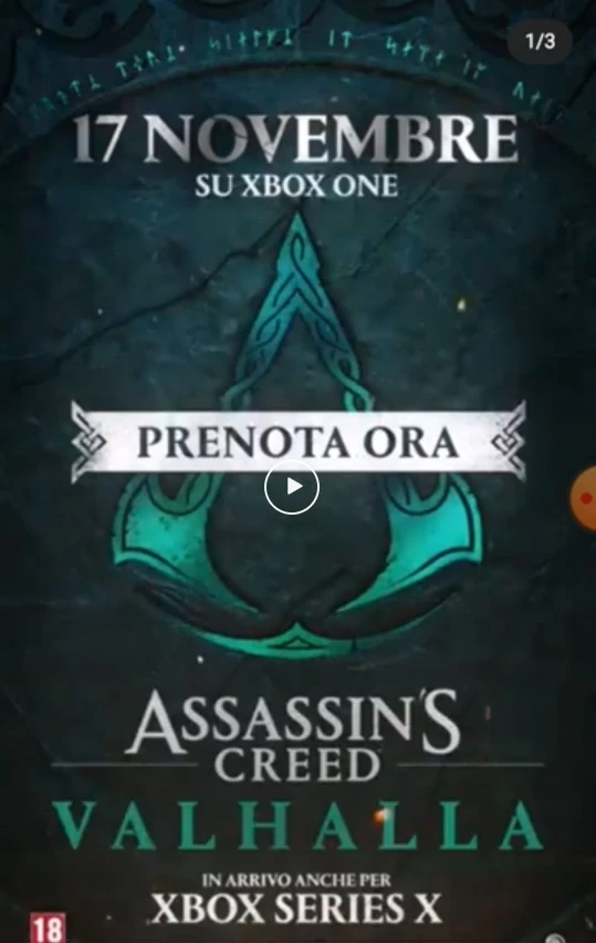 ACV Date Leak 07 11 20 | หลุดวันวางขายเกม Assassin’s Creed Valhalla จาก IG