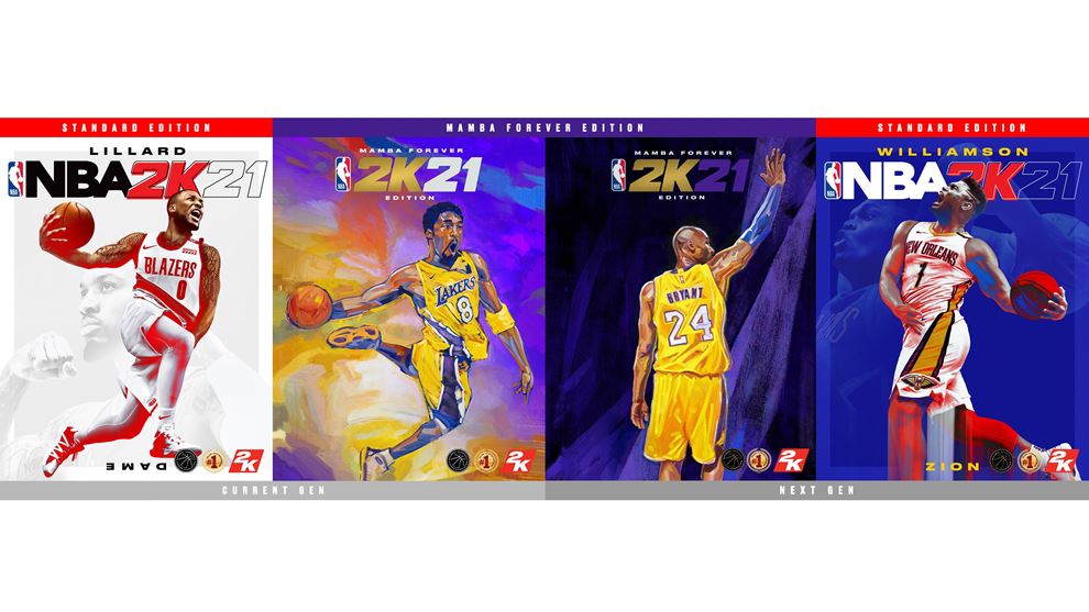 NBA 2K21 Cover Athletes | NBA 2K21 | เปิดรายชื่อ นักกีฬาหน้าปกของ NBA 2K21 นำโดย Kobe Bryant