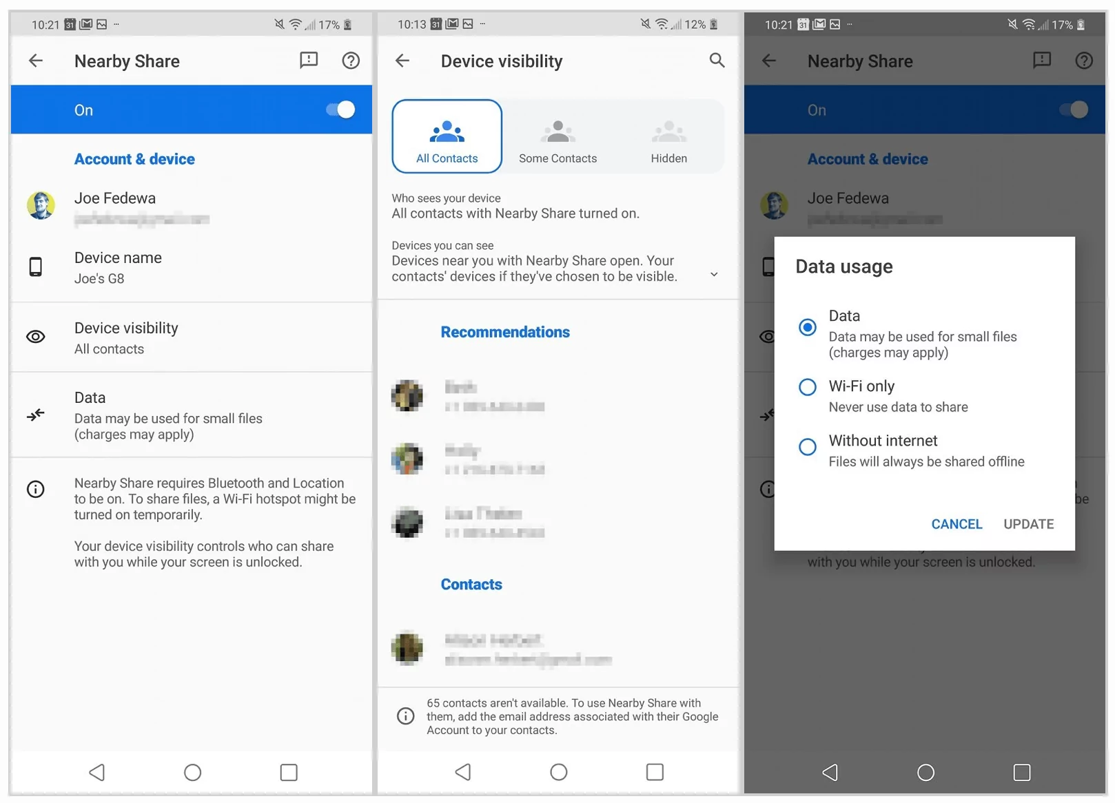 ในที่สุดก็มา ฟีเจอร์ Nearby Share เหมือน AirDrop สำหรับ Android จะเปิด ให้ใช้งานสิงหาคมนี้! ในที่สุดก็มา ฟีเจอร์ Nearby Share เหมือน Airdrop สำหรับ Android จะเปิด ให้ใช้งานสิงหาคมนี้!