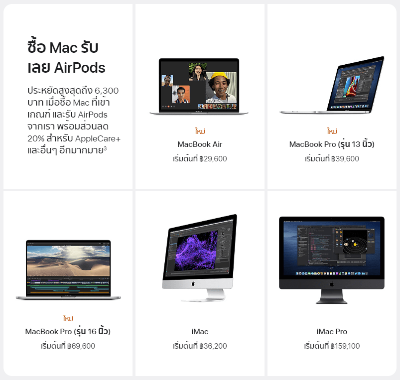 mac and airpods | AirPods | โปรซื้อ iPad และ Mac แถม AirPods ใครสามารถซื้อได้บ้าง