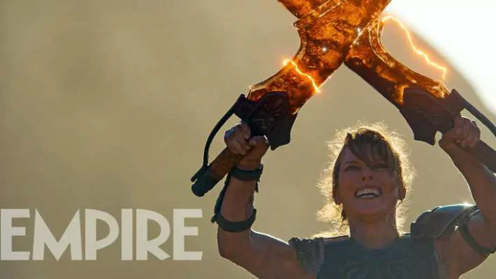 monster hunter movie 710x400 1 | Monster Hunter | ชมภาพใหม่ หนังจากเกม Monster Hunter เปิดอาวุธใหม่