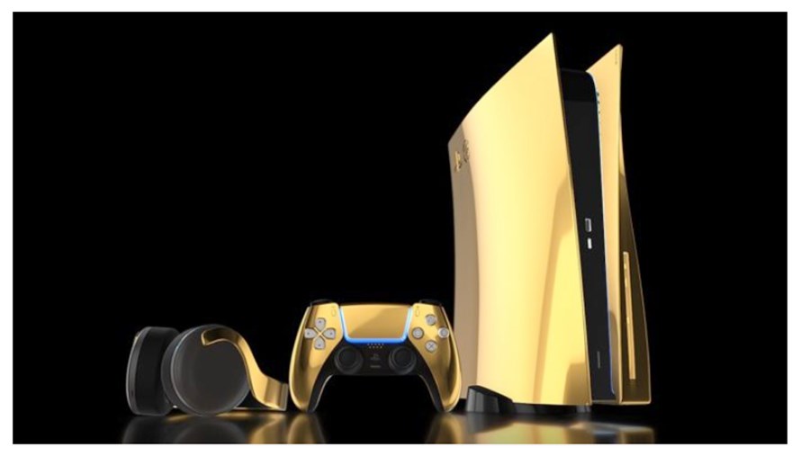 ps5 gold | ps5 | เปิดตัว PlayStation 5 ชุบทอง 24K แต่ยังไม่เปิดราคา