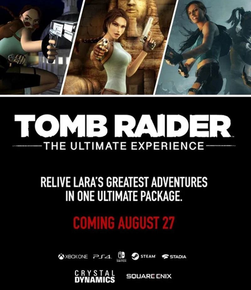 tomb r | Tomb Raider | ข่าวลือเกม Tomb Raider Collection จะออกบน PS4 XBox PC และ Nintendo Switch