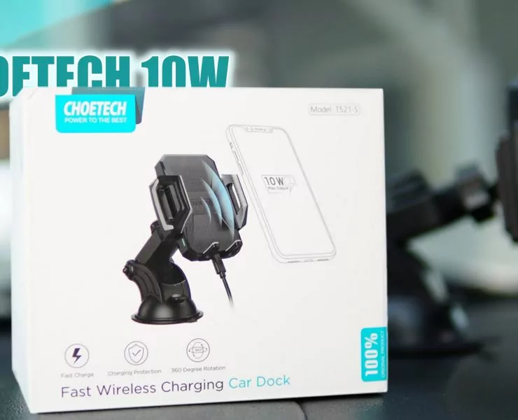 DSC08552 1 | CHOETECH | รีวิวขาตั้งโทรศัพท์บนรถพร้อมระบบชาร์จไร้สาย Choetech 10W แนวแกร่ง แรงยึดสูง ปรับได้สามแกน ราคา 500 บาท